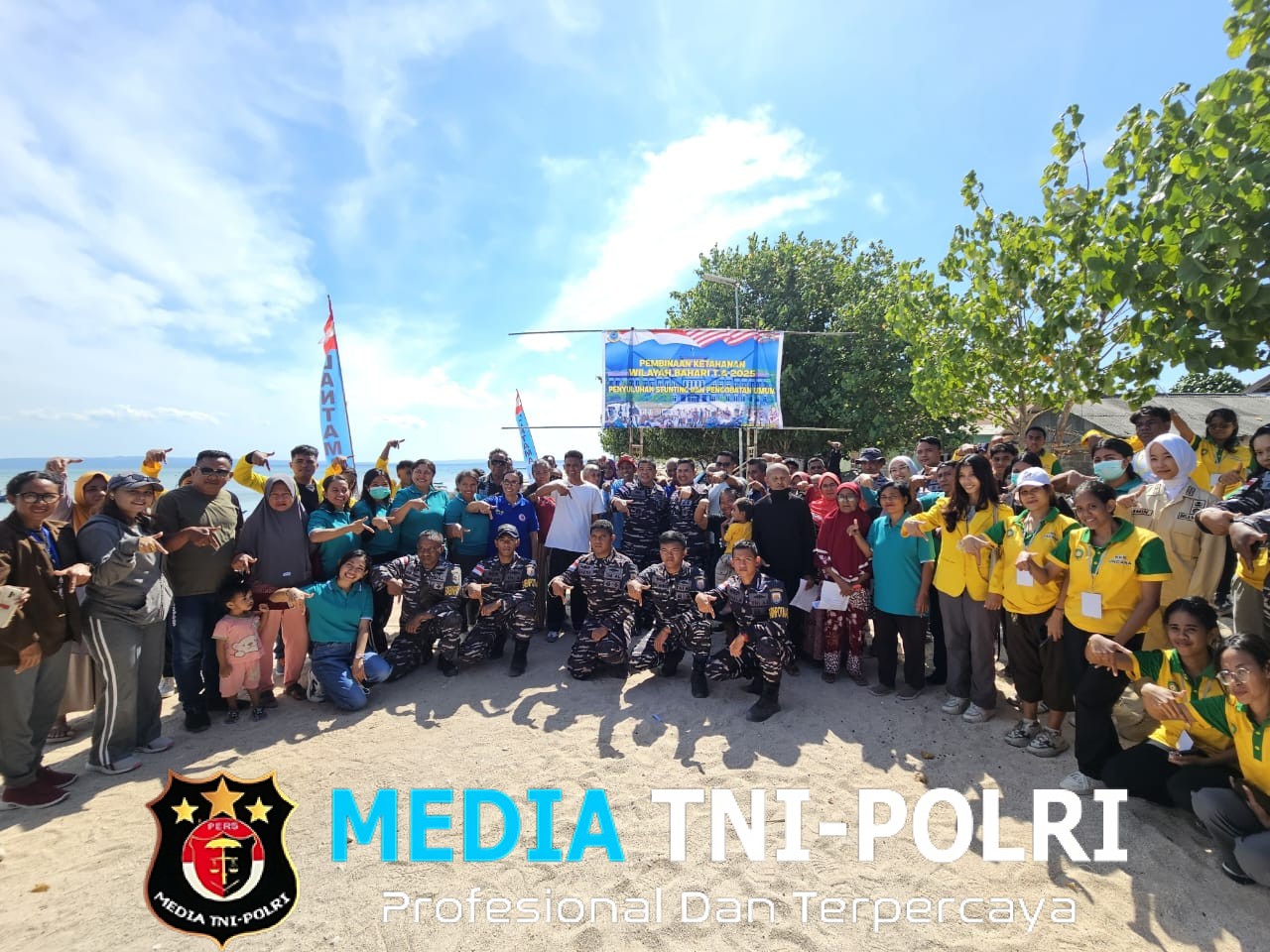 Dinas Potensi Maritim TNI Angkatan Laut dan Lantamal VII Kupang, Melaksanakan Kegiatan Pembinaan Ketahanan Wilayah Bahari (Bintahwil Bahari) TA 2025