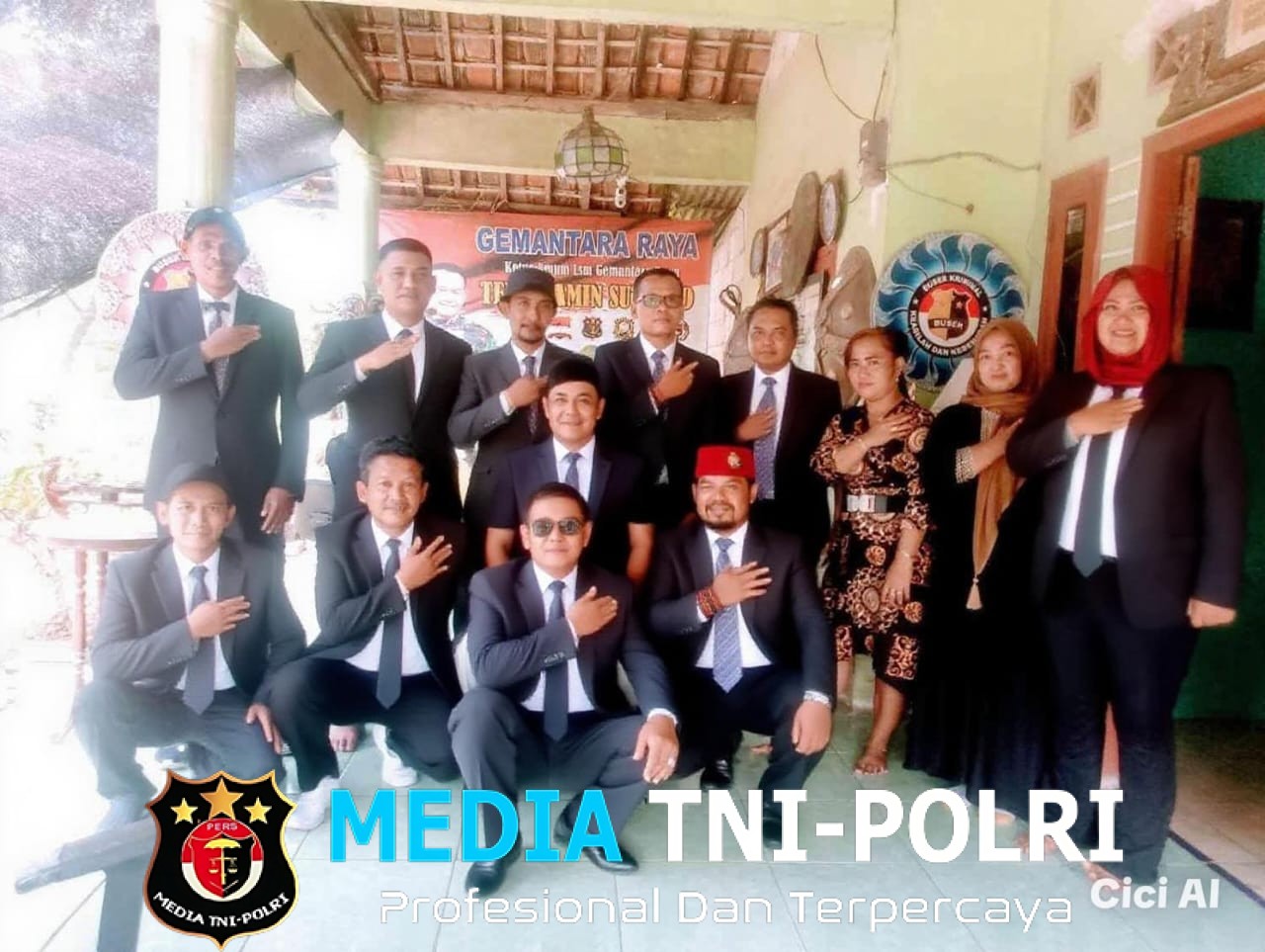 Jalin Silaturahmi, Antar Anggota Awak Media TNI -Polri, Temu Kangen