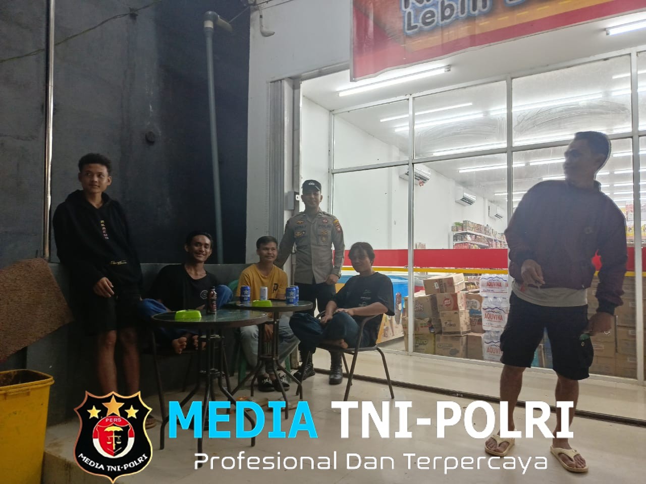 Cegah Kriminilitas Malam Hari, Polisi Laksanakan Patroli di tempat yang rawan pencurian