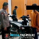 Polsek Seputih Banyak Tindak Tegas Balap Liar, 11 Motor Knalpot Brong Diamankan!