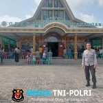 Polsek Mempawah Hulu laksanakan pengamanan Misa Minggu Di Gereja Paroki Santo Yusuf Karangan