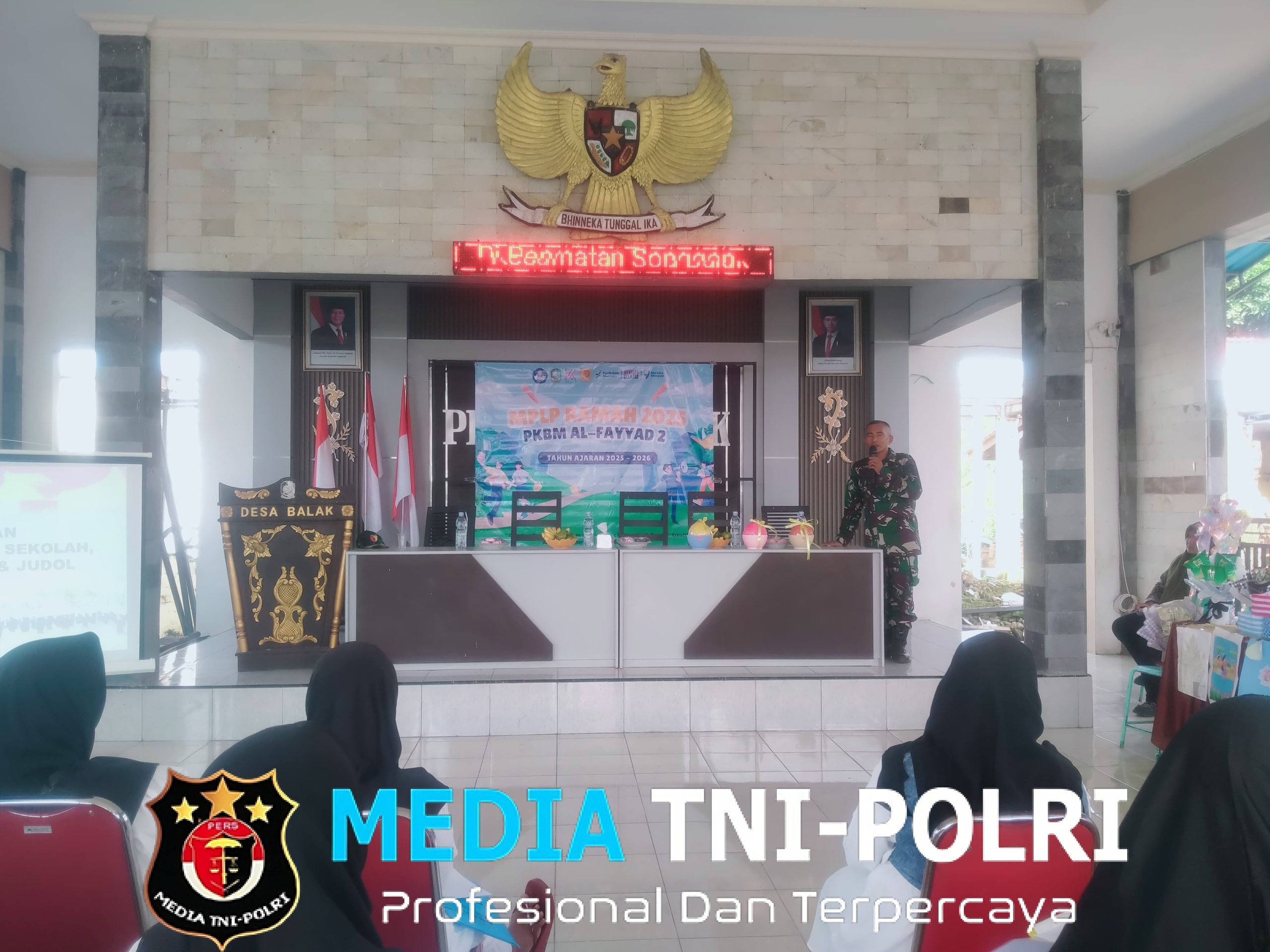 Danramil 0825/20 Songgon Produktif Berikan Materi dalam Kegiatan MPLP PKBM Al-Payyad dengan Tema “MPLP Ramah 2025