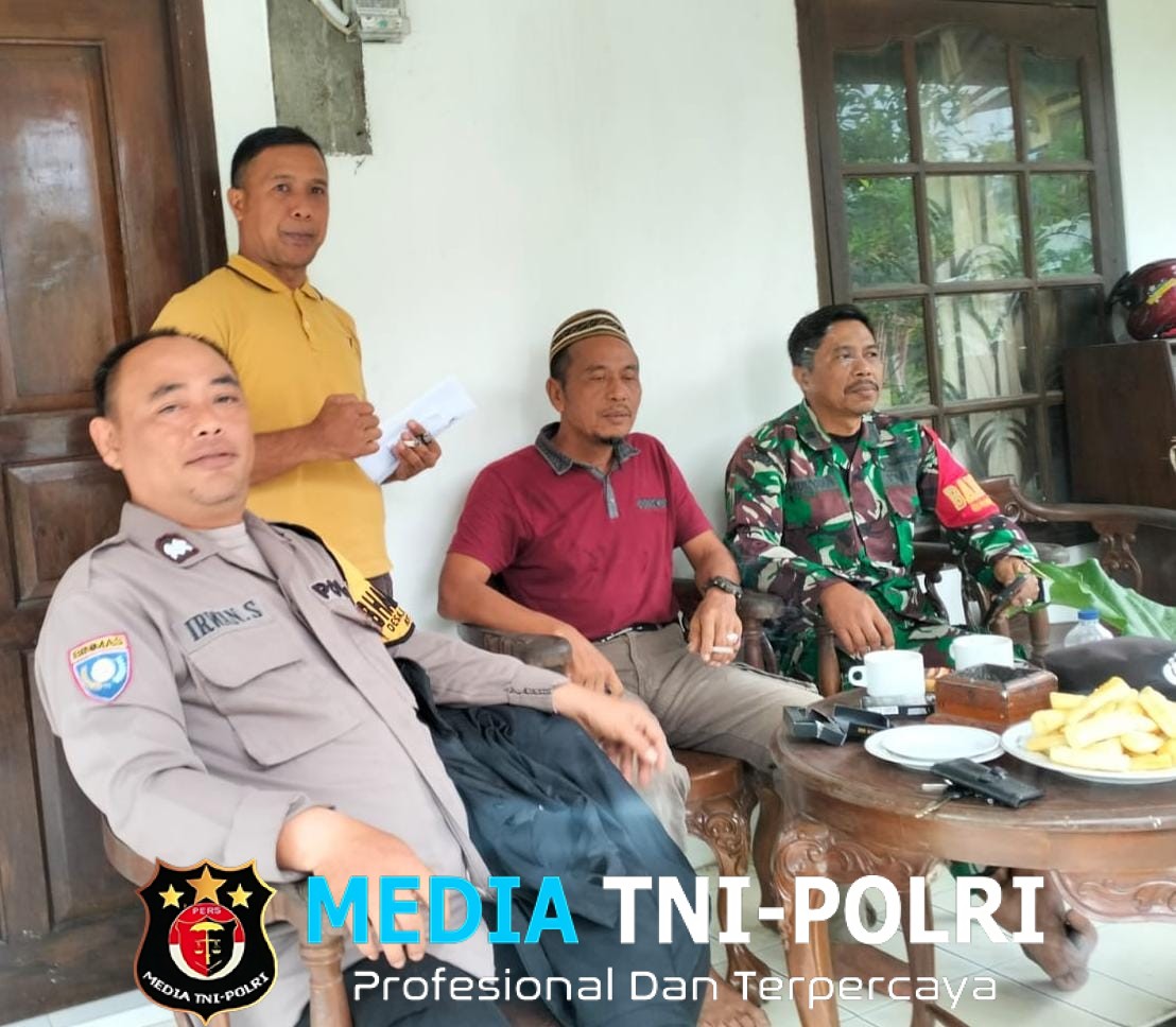 Sinergitas TNI-Polri: Bhabinkamtibmas dan Babinsa Sambangi Warga, Sampaikan Edukasi Kamtibmas dan TPPO