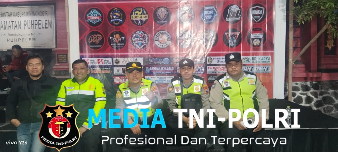 Polres Wonogiri Pastikan Turnamen Voli Puhpelem Cup 2 Aman dan Kondusif