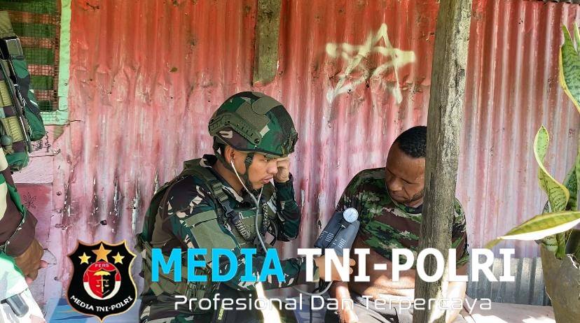 Satgas Yonif 521/DY Binter Pelayanan Kesehatan kepada Masyarakat di Distrik Elelim
