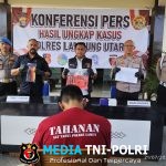 Sempat Buron, Pelaku Spesialis Curat Ranmor Berhasil Diringkus Tekab 308 Presisi Polres Lampung Utara