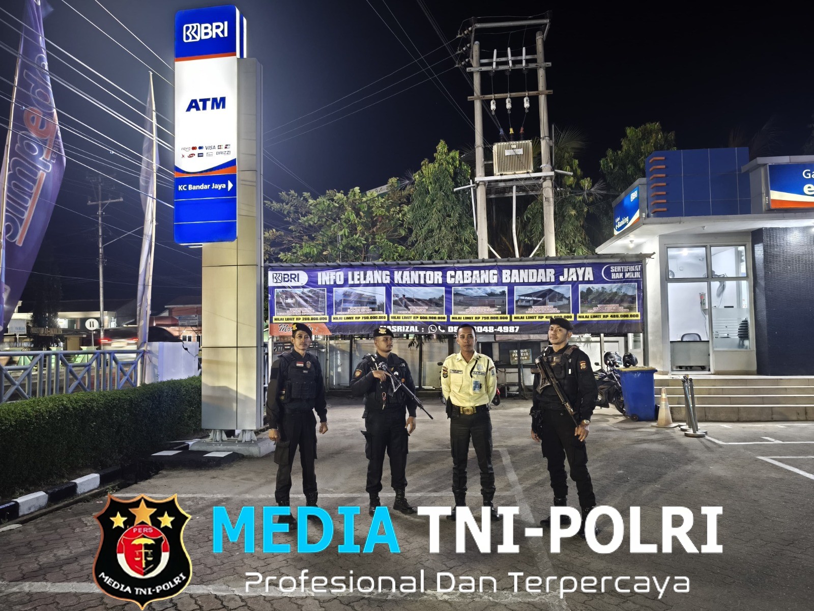 Cegah Kejahatan Jalanan, Polres Lampung Tengah Tingkatkan Patroli KRYD