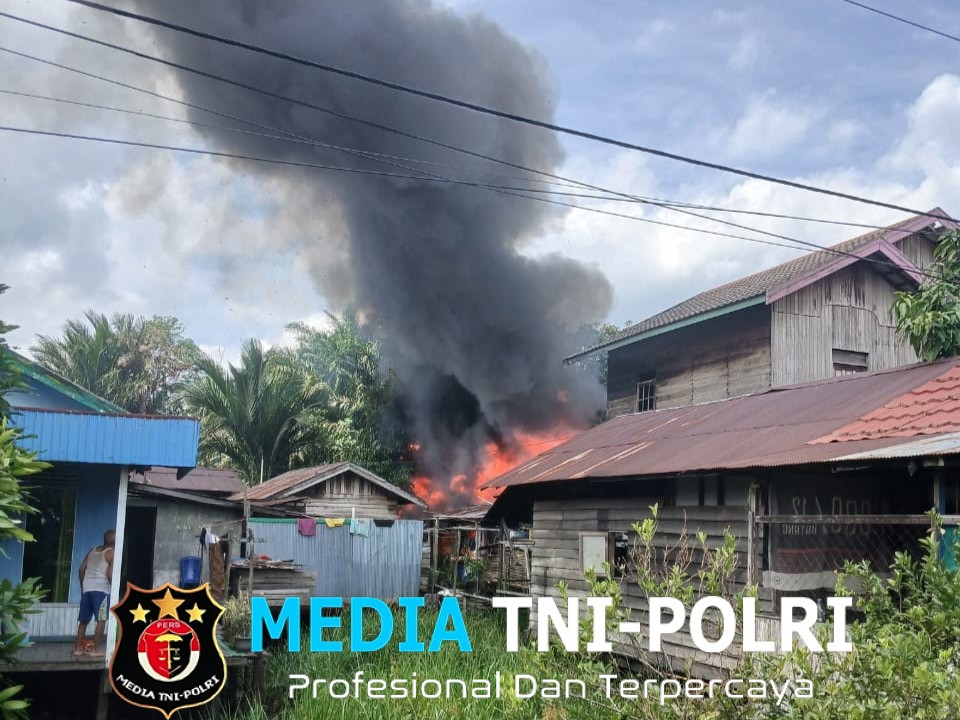 Si Jago Merah Hanguskan Rumah Warga di Desa Ramban