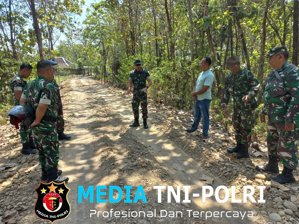 Dandim Boyolali Tinjau Persiapan TMMD Sengkuyung Tahap III di Desa Sarimulyo