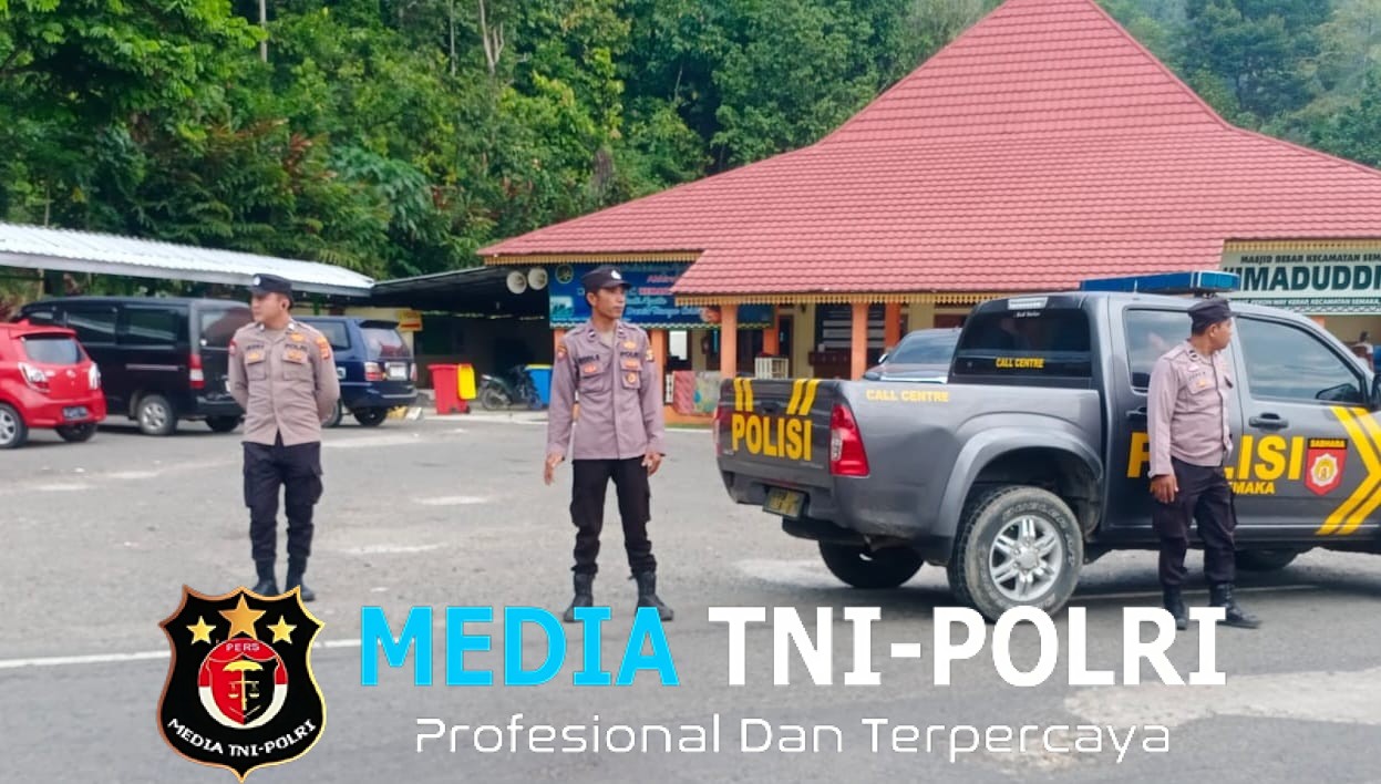 Antisipasi Kejahatan Jalanan, Anggota Polsek Semaka Gelar Patroli Sore