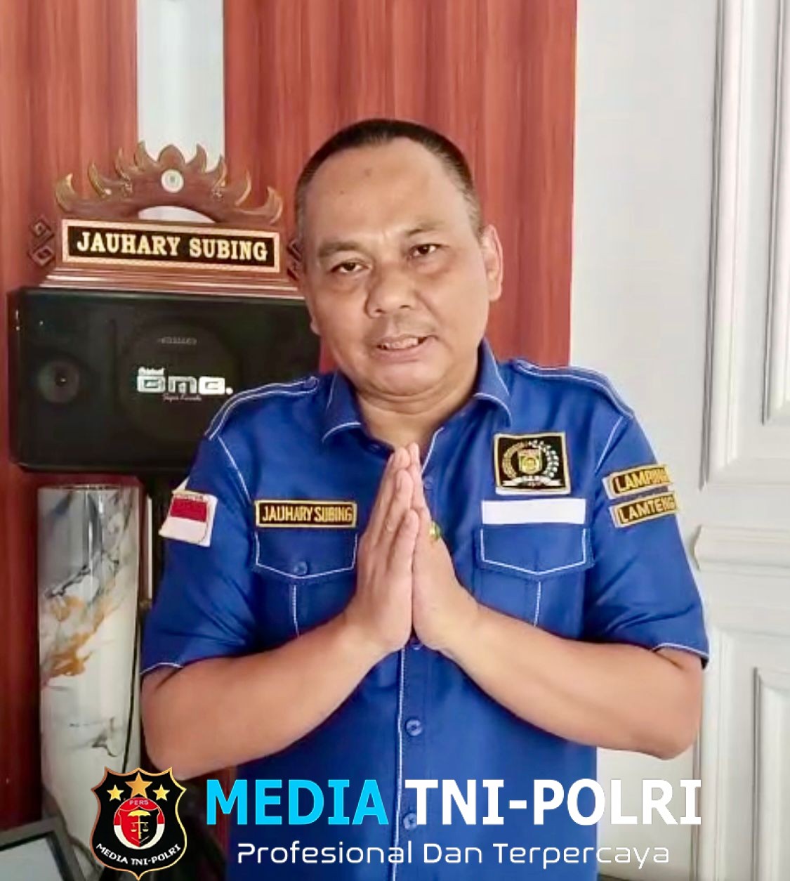 Anggota DPRD Lampung Tengah Dukung Polsek Way Pengubuan Selesaikan Kasus Pencurian Lewat Rembuk Kampung