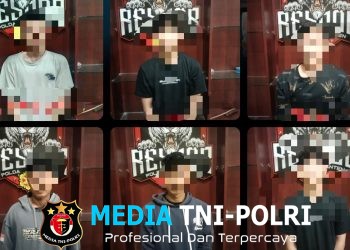 Polda Banten Amankan Enam Pelaku Balap Liar di Kawasan KP3B