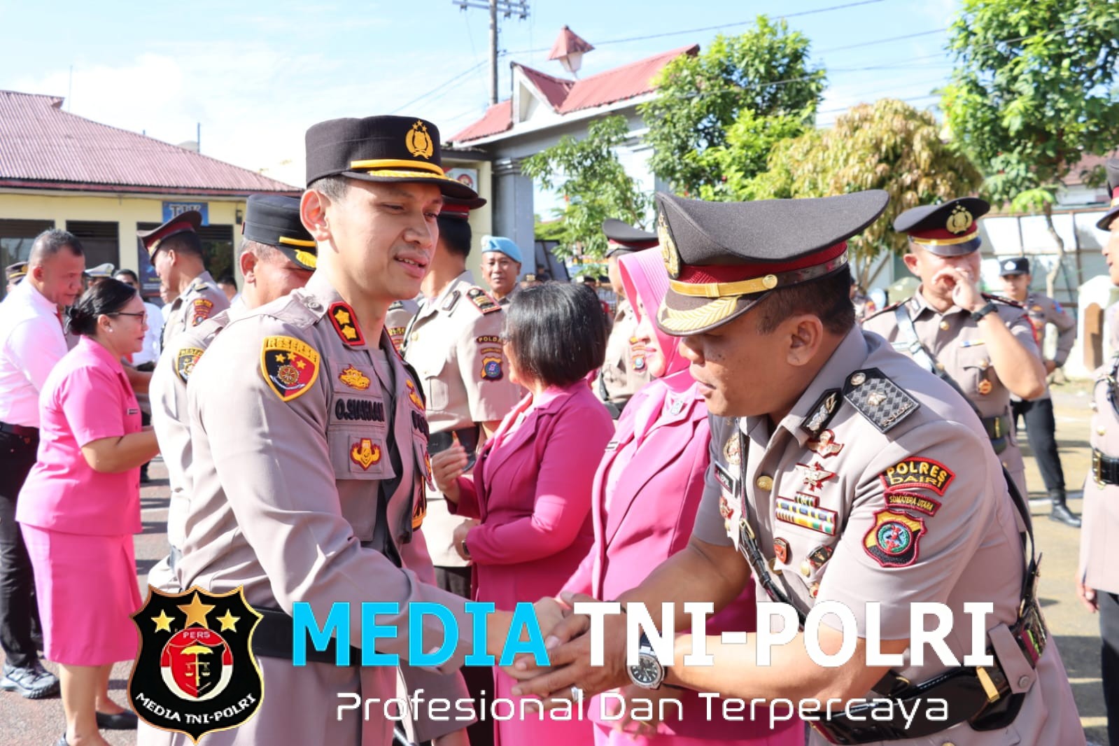 Kapolres Dairi Pimpin Sertijab Pejabat Utama Polres Dairi, Berlangsung Khidmat Dan Lancar