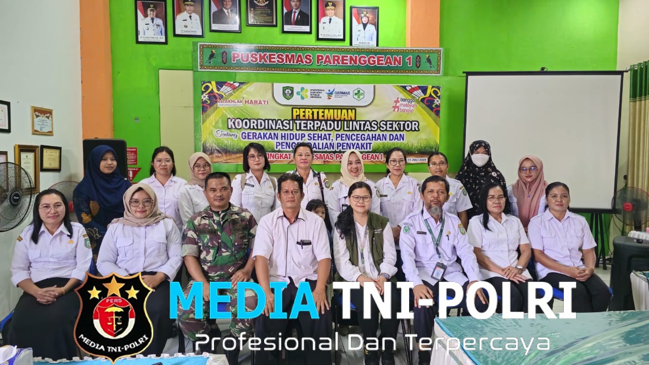 Babinsa Koramil 1015-07/Parenggean Hadiri Lokakarya Mini Lintas Sektoral