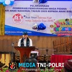 Forkompinda, Dampingi Wakil Gubernur Jatim Dalam Peringatan Hari Anak Ke 41 Di LPKA Blitar
