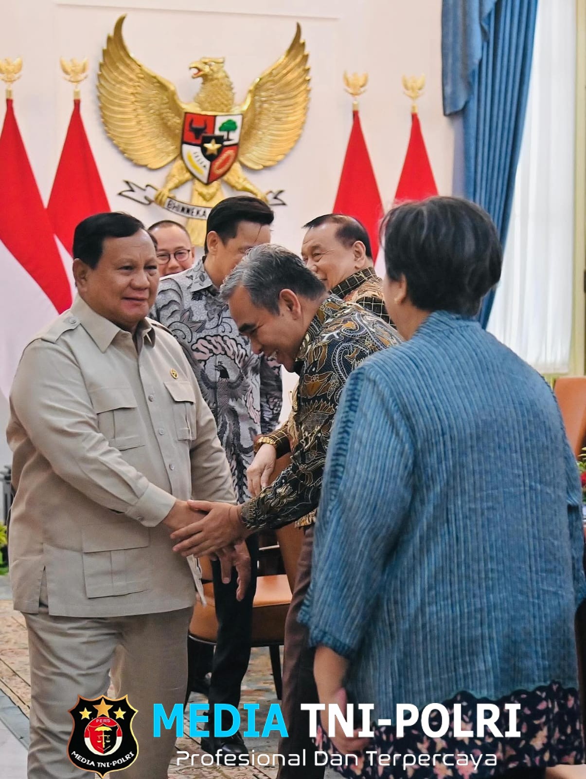 Presiden Prabowo Terima Pimpinan MPR, Bahas Sidang Tahunan hingga Dukungan terhadap Palestina