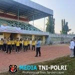 Polres Lampung Utara Gelar Tes Kesamaptaan Jasmani dan Ujian Beladiri Polri Berkala Semester ll Tahun 2025