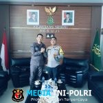Kapolres Mesuji Bersilaturahmi di Kantor Kejaksaan Mesuji Sekaligus Mengucapkan Selamat Hari Adhyaksa yang Ke – 65