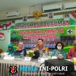 Kapolsek Sengah Temila Hadiri Lokakarya Mini Lintas Sektor Puskesmas Pahauman, Wujudkan Sinergi untuk Peningkatan Kesehatan Masyarakat