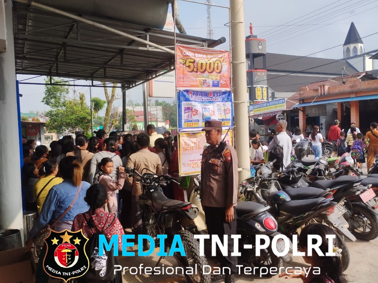 Antisipasi Tindakan Kejahatan, Polisi Sambangi Warganya Berikan Himbauan