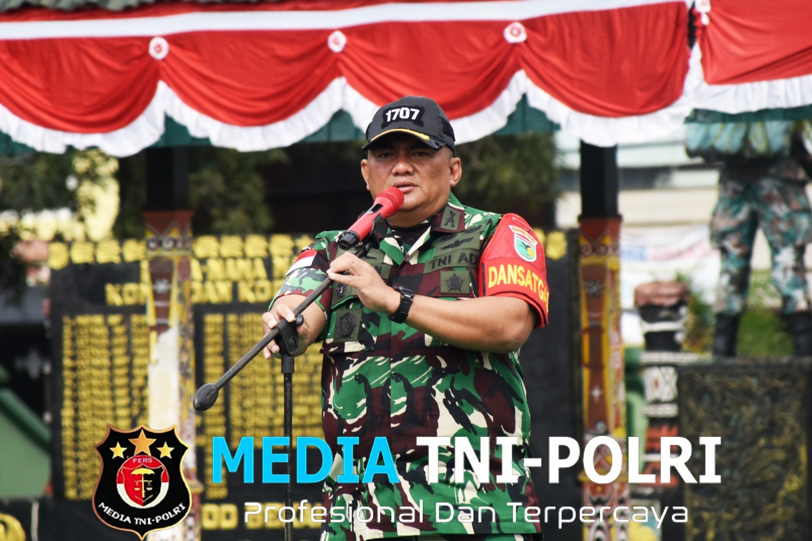 Dengan Semangat Pengabdian, Satgas TMMD Ke-125 Siap Membangun di Kampung Kamno Sari