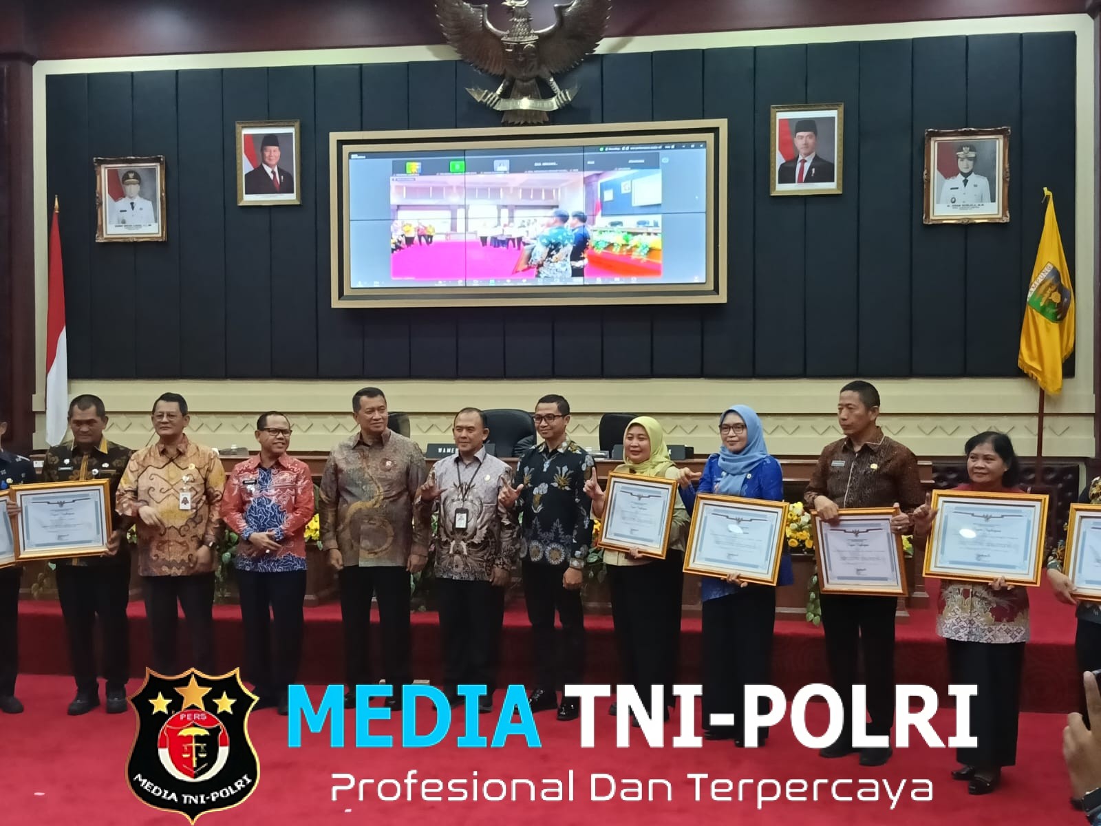 Tiga Instansi Kabupaten Pringsewu Raih Penghargaan Pelayanan Prima dari KemenPAN-RB