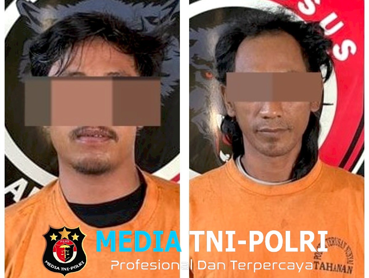 Polsek Terusan Nunyai Amankan Dua Pelaku Pencurian Kabel Milik PT GMP