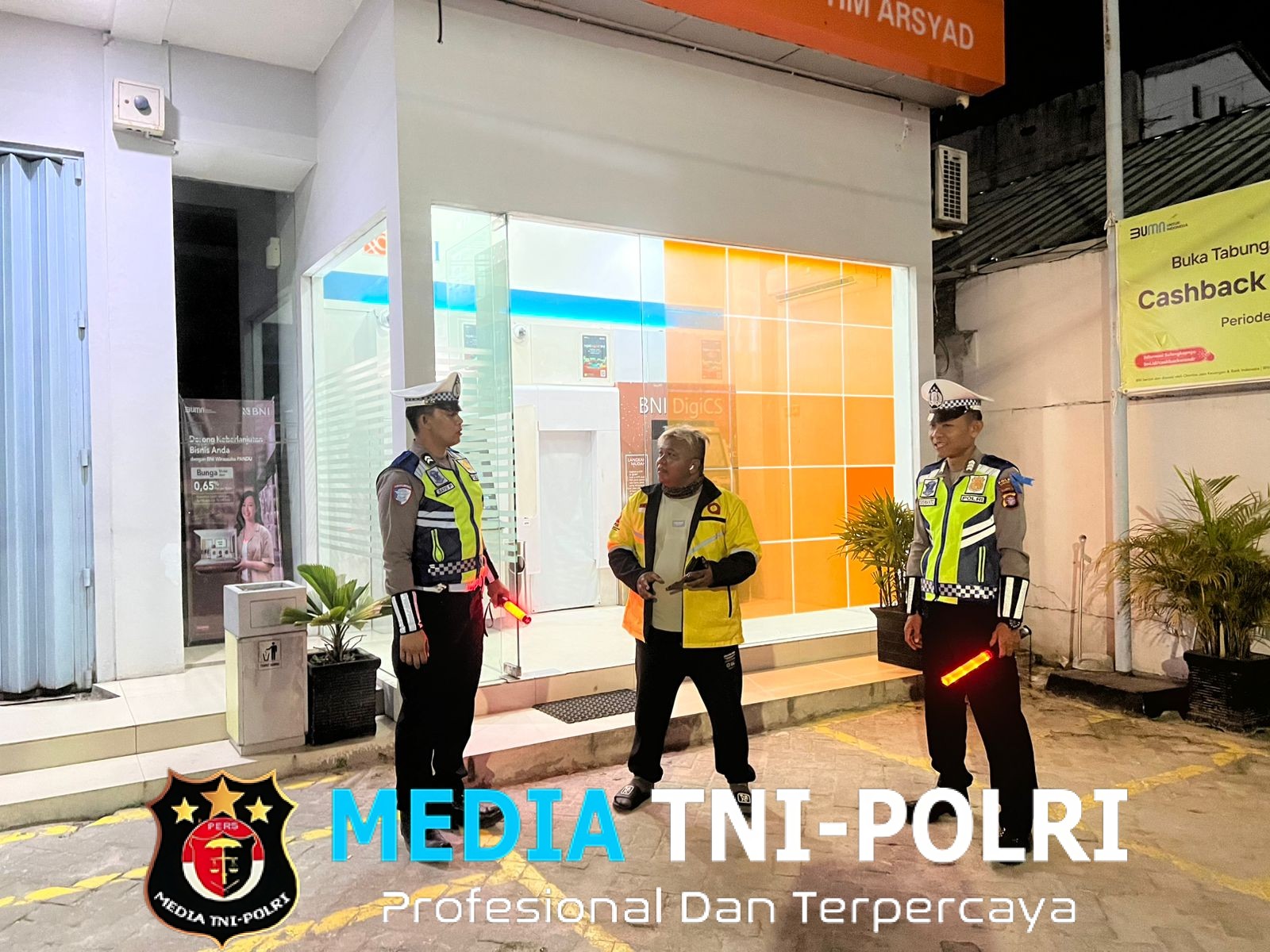 Sat Lantas Polres Kotim Laksanakan Blue Light Patrol dalam Rangka OPS Patuh Telabang 2025 serta Mencegah Aksi Premanisme