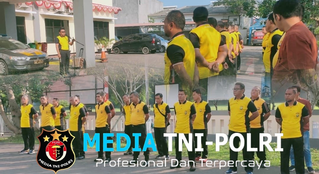 Polsek Cikarang Selatan Gelar Apel Pagi dan Olahraga Bersama, Kapolsek Tekankan Kedisiplinan dan Kesehatan Personil