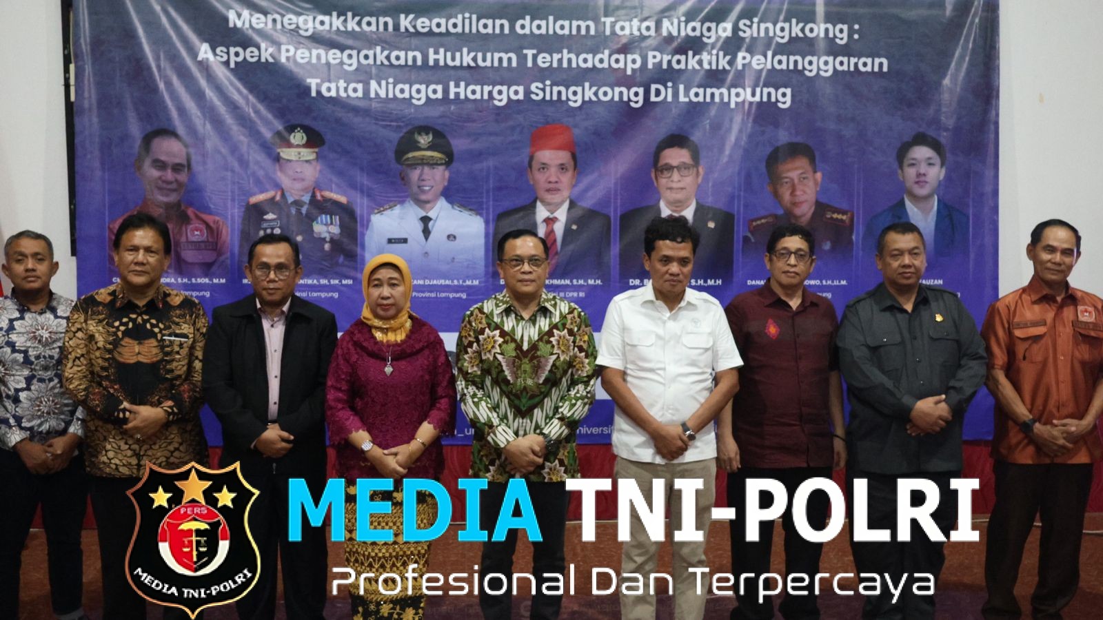 Seminar Nasional BEM U KBM Unila  Kapolda Lampung Berpartisipasi Bahas Tata Niaga Singkong