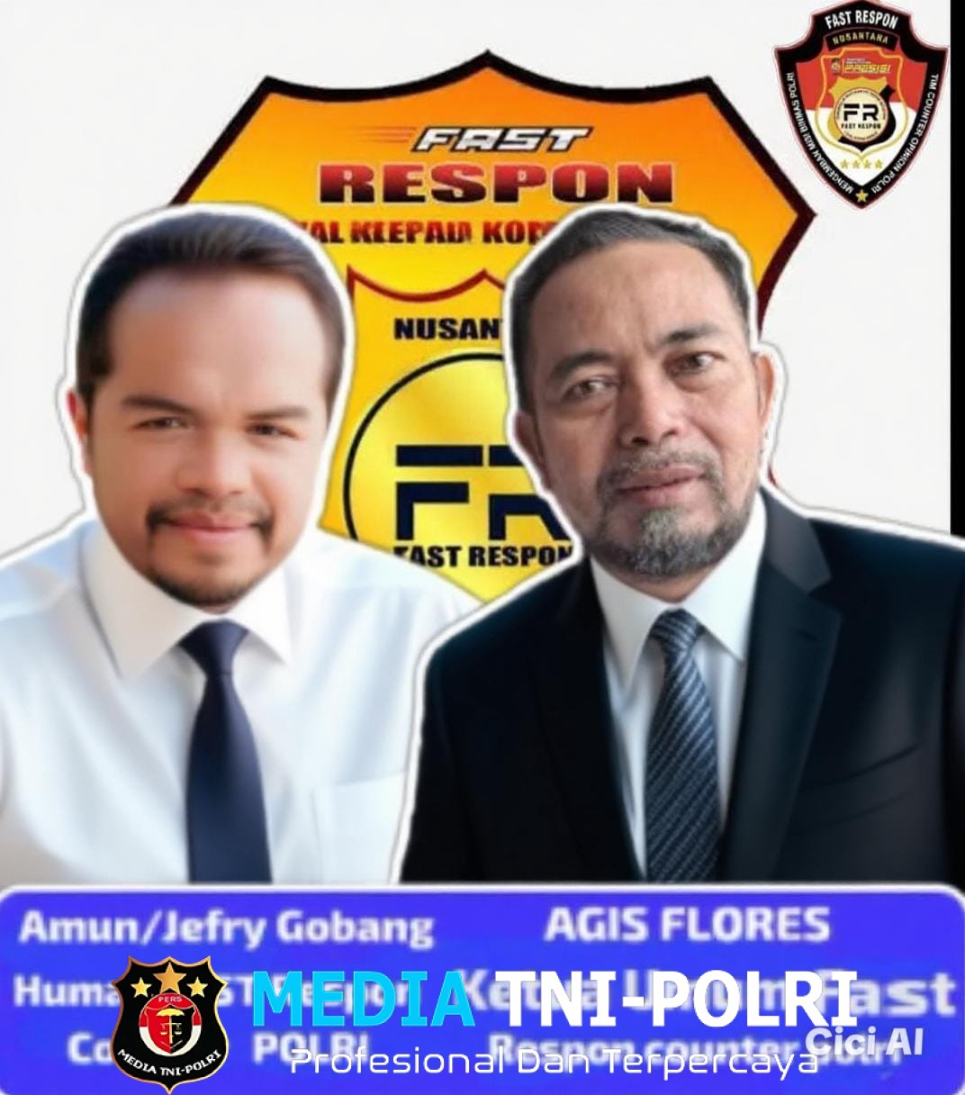 Agus Flores Ketua Umum Fast Respon Nusantara (FRN) Selalu Dekat Dengan Semua Pengurus Fast Respon Counter POLRI Se-nusantara