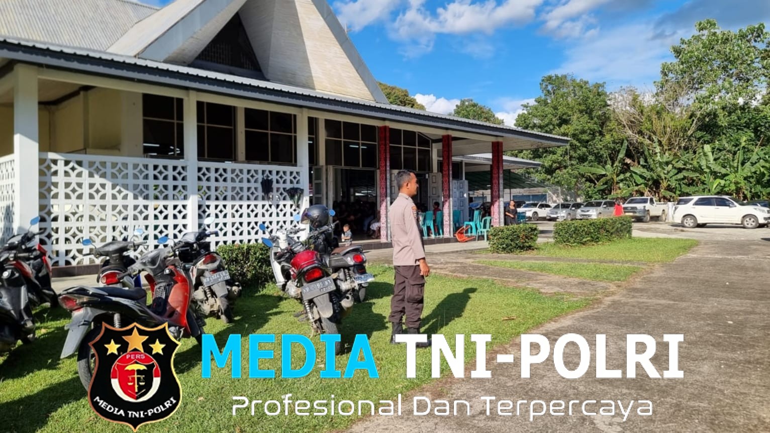 Pastikan Ibadah Misa Minggu Berjalan Aman dan Khidmat, Polsek Menjalin Gelar Pengamanan dan Pengaturan