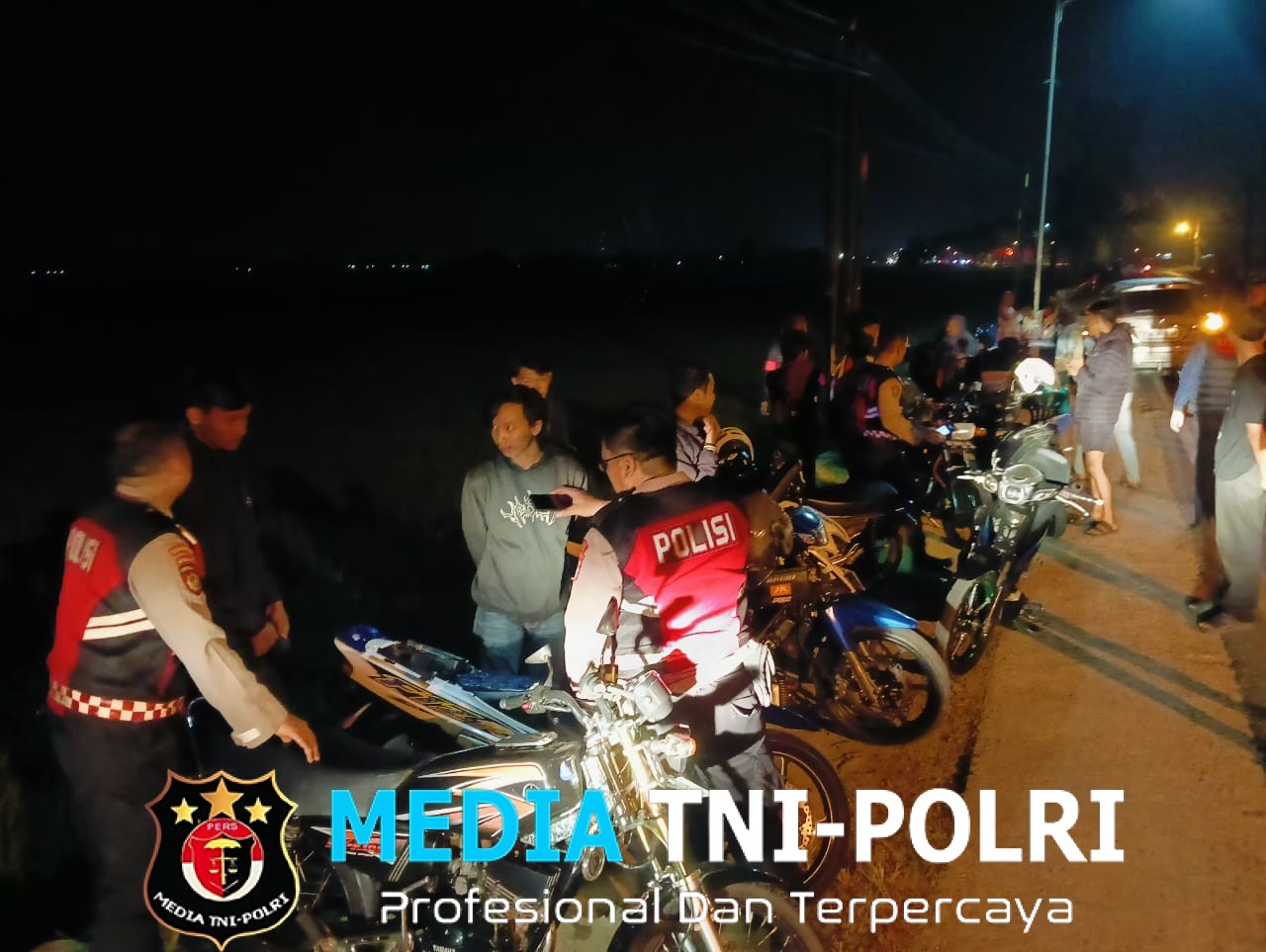 Resahkan Warga, Aksi Balap Lir di Jalinsum Pringsewu Di Bubarkan Polisi
