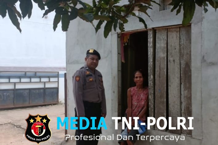 Meski Hari Libur, Polisi Tetap Sambangi Warga Disambut Hangat oleh Masyarakat