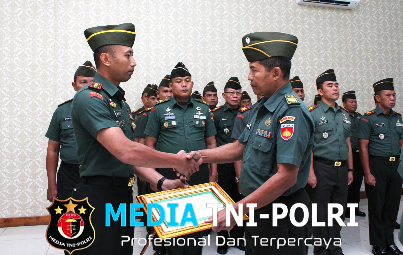 Dandim Boyolali Pimpin Tradisi Purna Tugas, Beri Penghargaan Pada Prajurit Yang Mengabdi