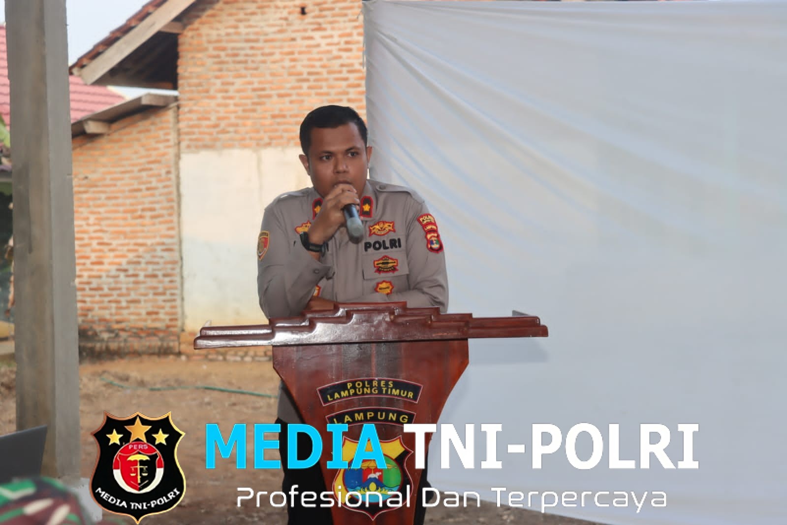 Polri Bangun 20 SPPG Di Lampung, Untuk Polres Lampung Timur Berada Di Desa Tegal Ombo