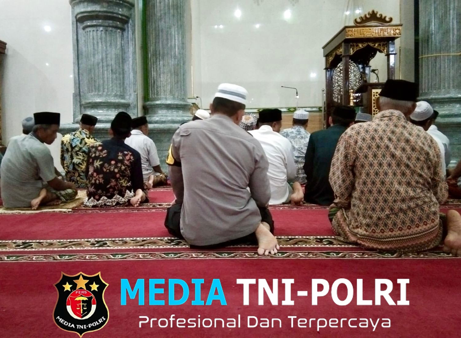 Safari Subuh, Wujud Kedekatan Polri Dengan Warga di Lampung Tengah