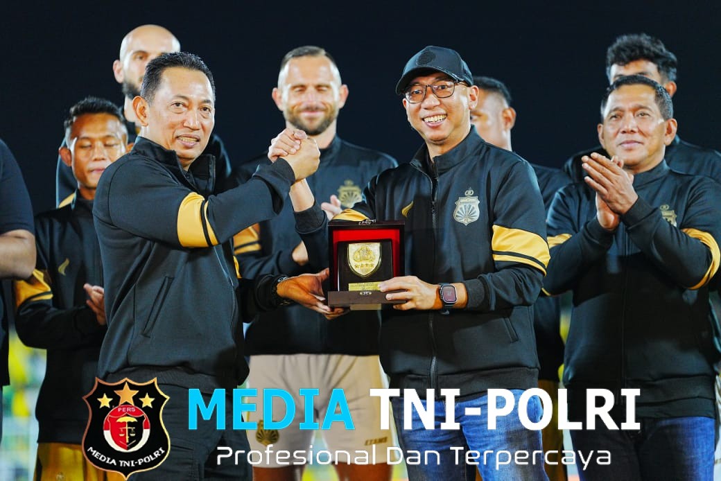 Launching Bhayangkara Presisi Lampung FC, Kapolri Ingatkan Semangat Persatuan