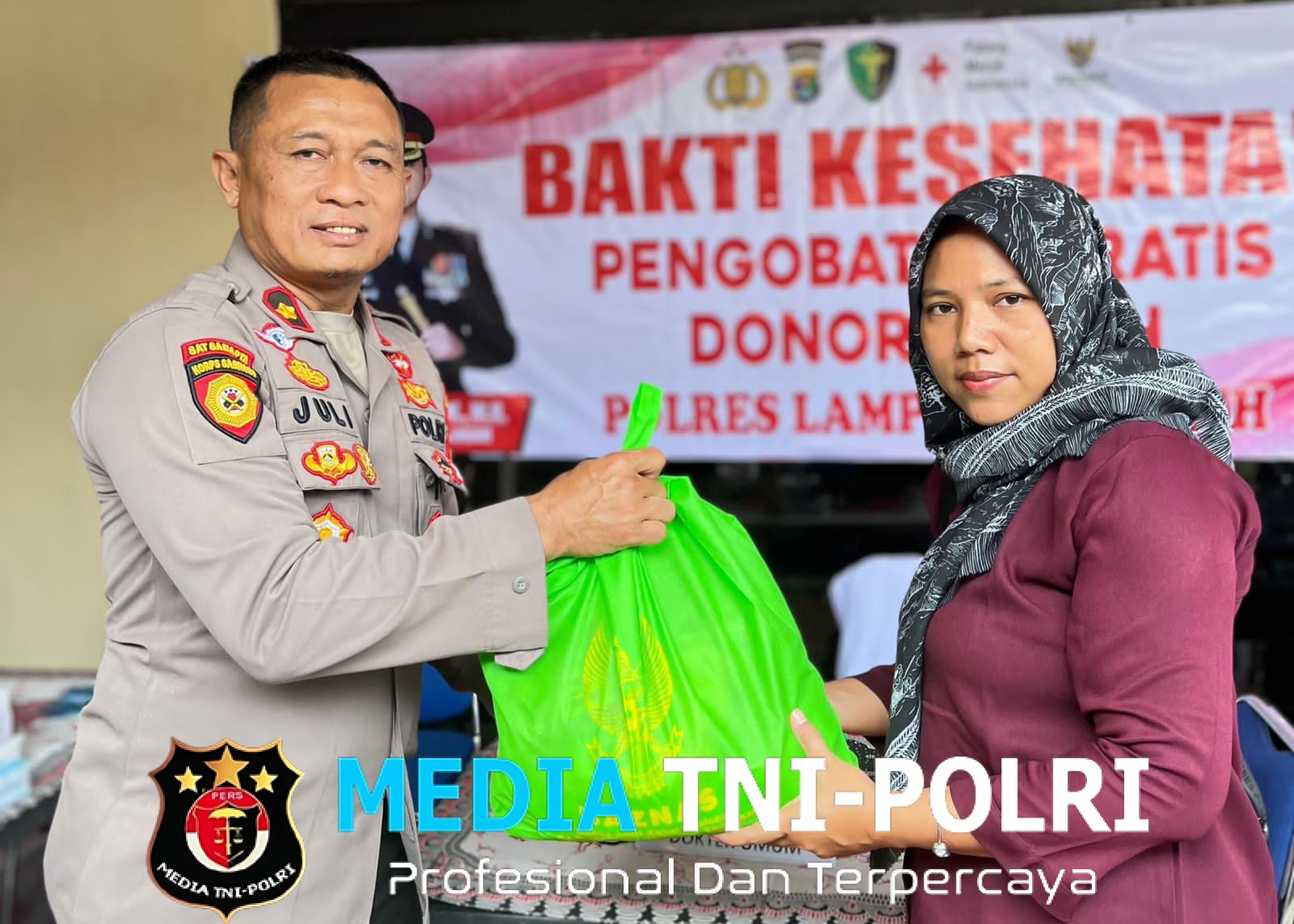 Polres Lampung Tengah Dukung Penuh Ground Breaking SPPG Wujud Nyata Komitmen Pemenuhan Gizi Anak