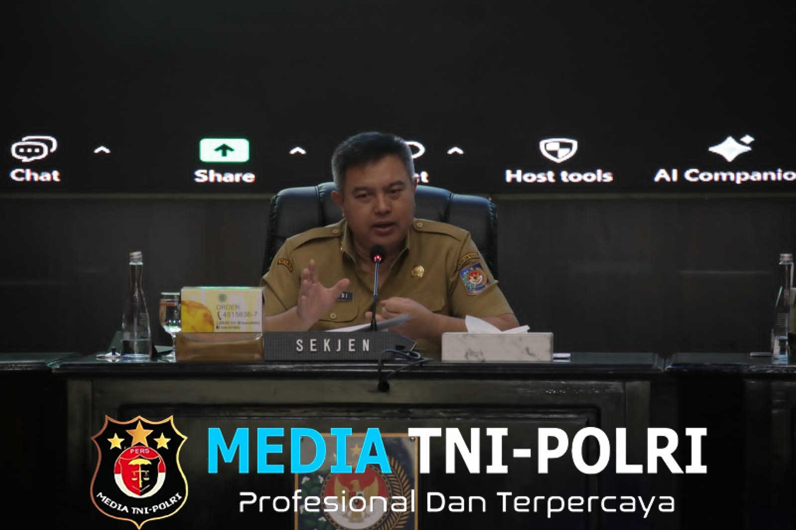 Rakor Inflasi Minggu IV Juli, Sekjen Kemendagri Minta Pemda dengan Inflasi Tinggi Segera Lakukan Pengendalian