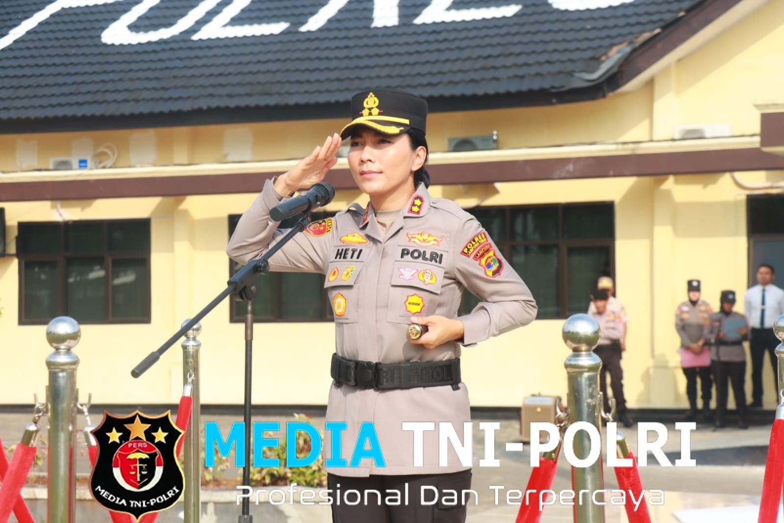 Kapolres Lampung Timur Pimpin Apel Siaga Karhutla 2025 Zona Merah ada di TNWK