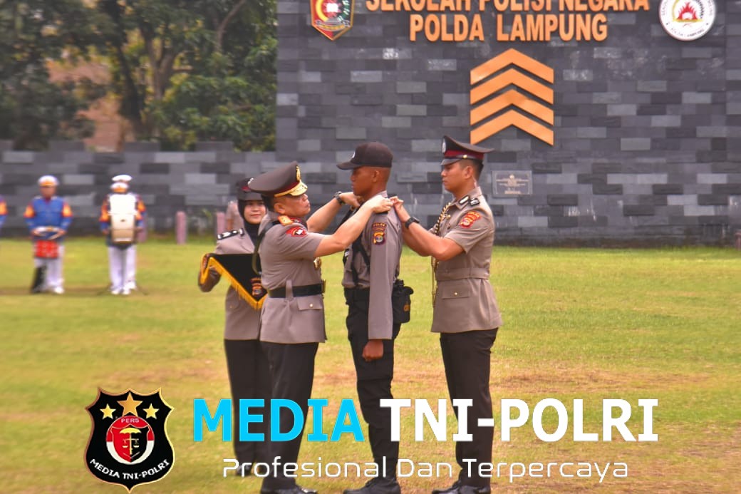 Upacara Pembukaan Pendidikan Pembentukan Bintara Polri TA 2025 Polda Lampung