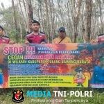 Sat Samapta Polres Tulang Bawang Barat Gelar Patroli dan Sosialisasi di Daerah Rawan Karhutla