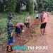 Ciptakan Lingkungan Yang Bersih, Babinsa Koramil 1015-07/Parenggean Bersama Warga Kerja Bakti