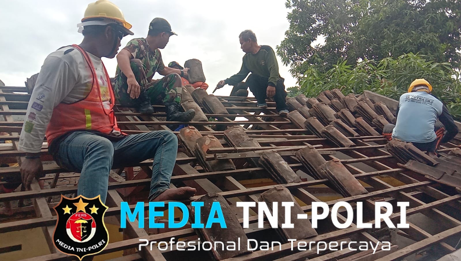 Semangat Pantang Menyerah, Satgas TMMD Reguler Ke-125 Kodim 0735/Surakarta Terus Garap Sasaran Fisik RTLH