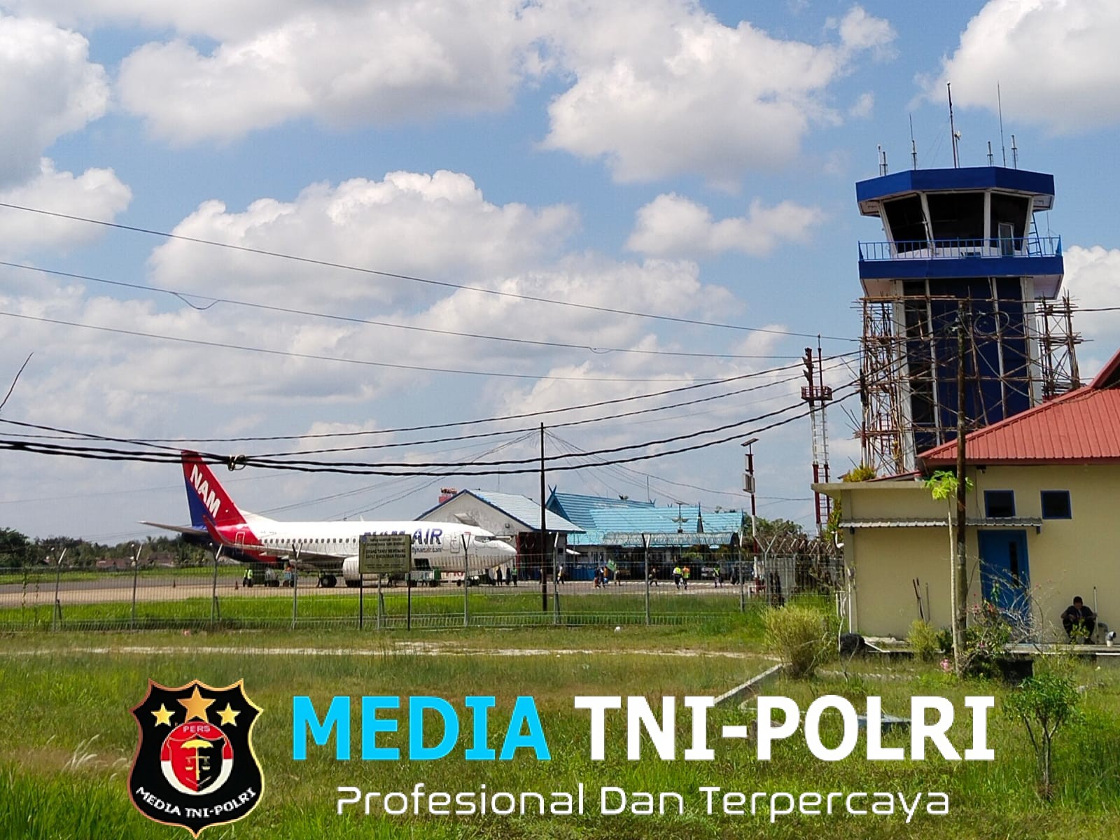 Tumpukan Limbah Plastik Dekat Bandara H.Asan Sampit Berpotensi Membahayakan Keselamatan Penerbangan