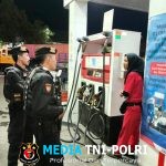 Cegah Gangguan Kamtibmas, Sat Samapta Polres Lampung Tengah Gencarkan Patroli Sekaligus Sosialisasi Call Center 110