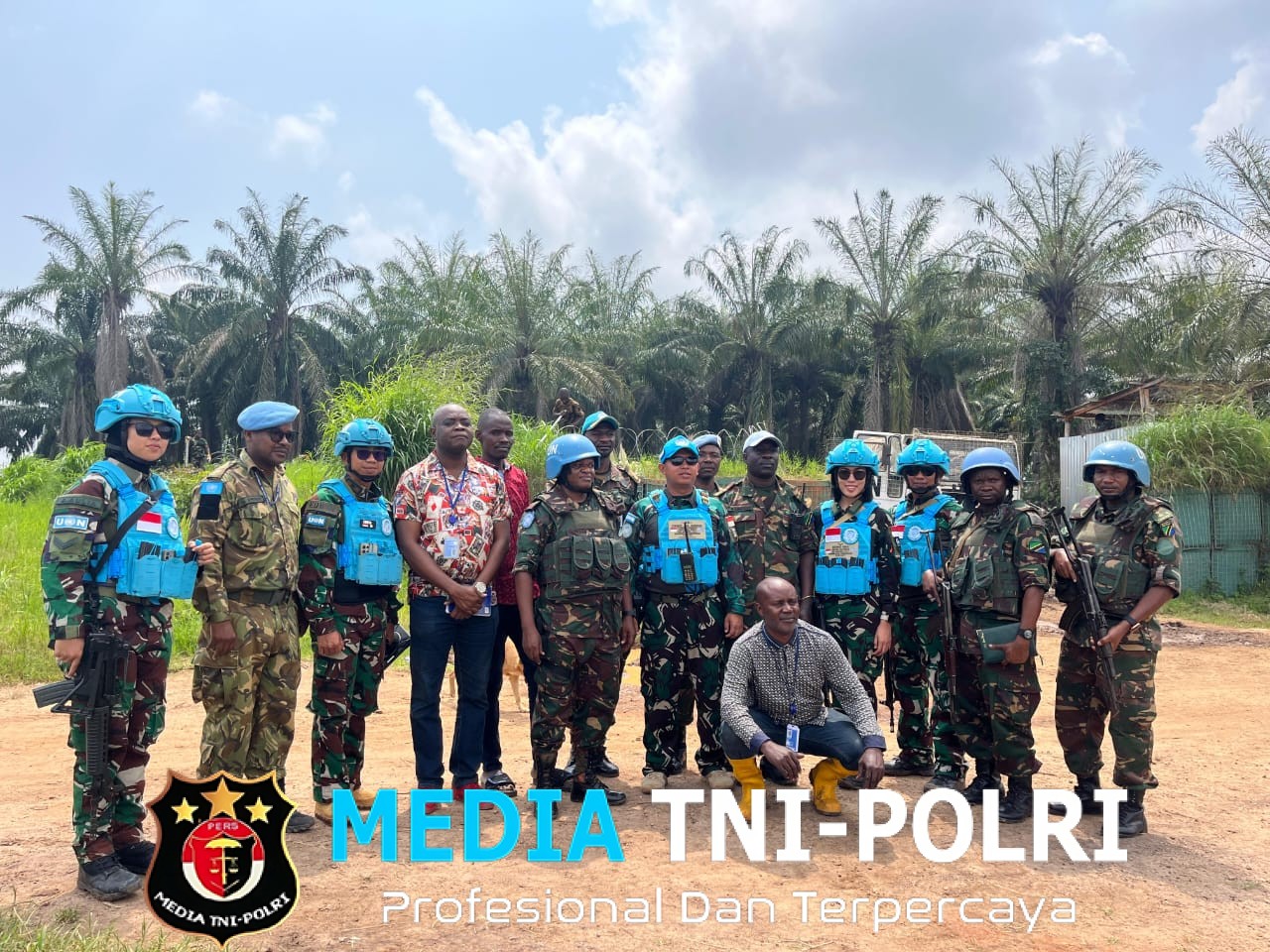 Recce Satgas Kizi TNI Konga XX-V Dalam Rangka Evaluasi Dan Persiapan Akhir Penutupan Tanzania Batalyon Camp