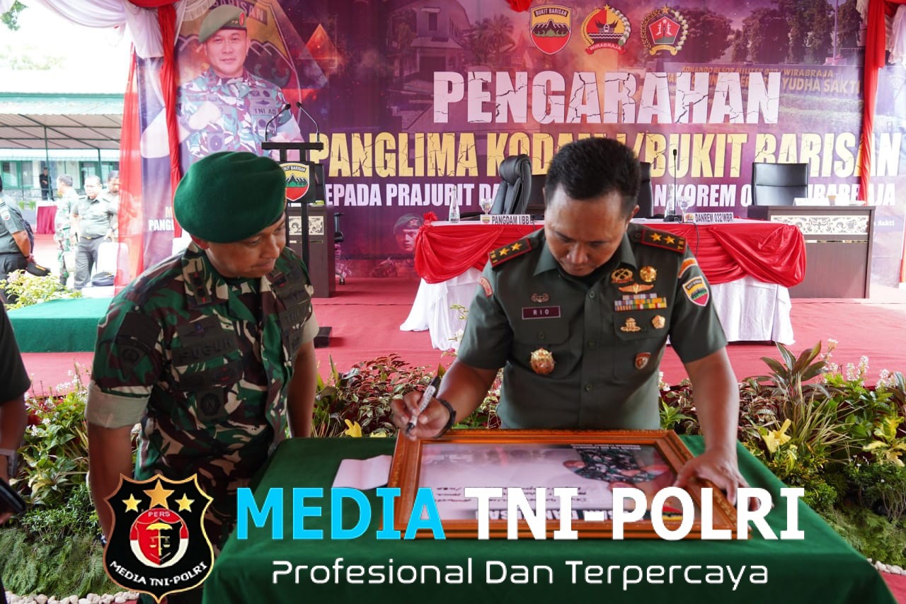 Pangdam I/BB Berikan Apresiasi Semangat dan Dedikasi Prajurit Jajaran Korem 032/Wira Braja