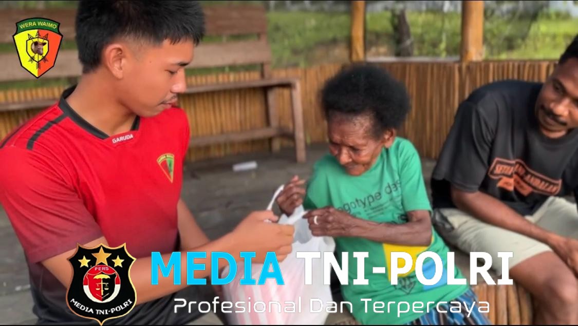 Satgas Pamtas RI-PNG Kewilayahan Yonif 763/SBA Pos Aisyo Laksanakan Baksos di Kampung Aisyo